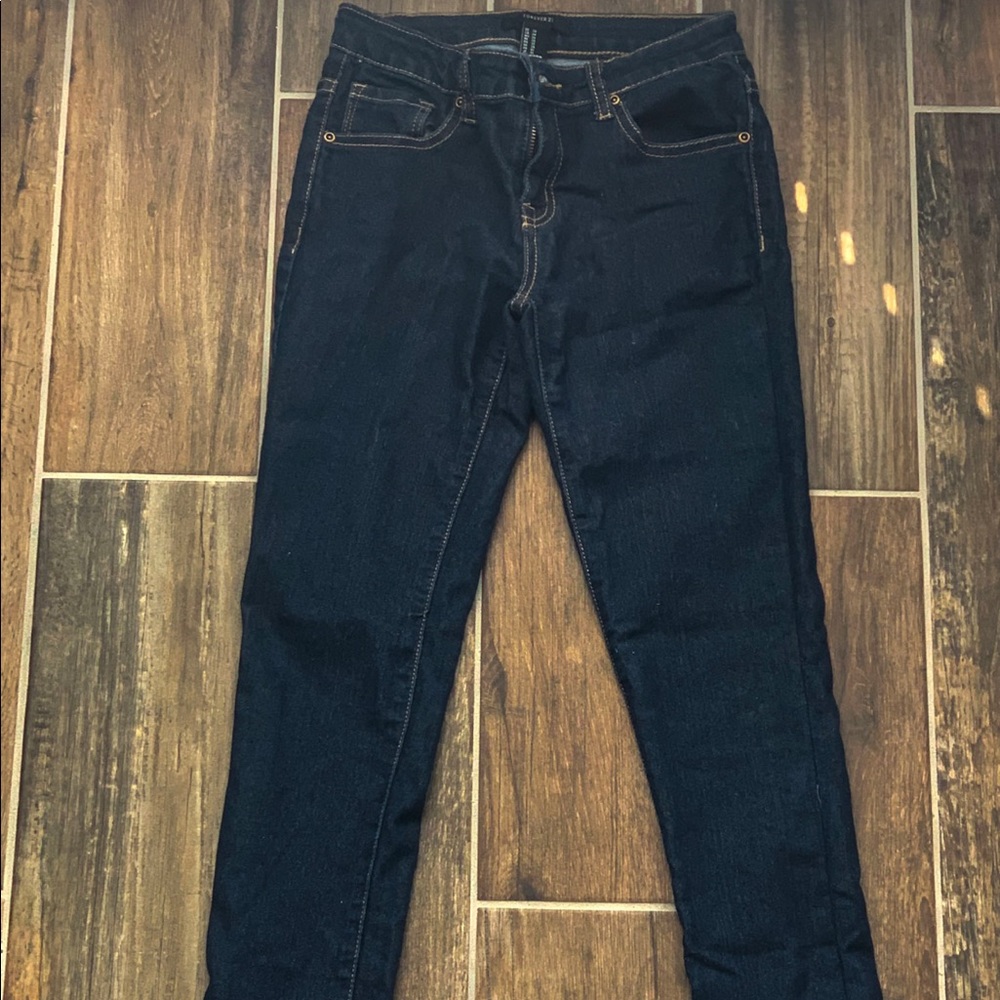 FOREVER 21 BLUE JEANS SMALL
